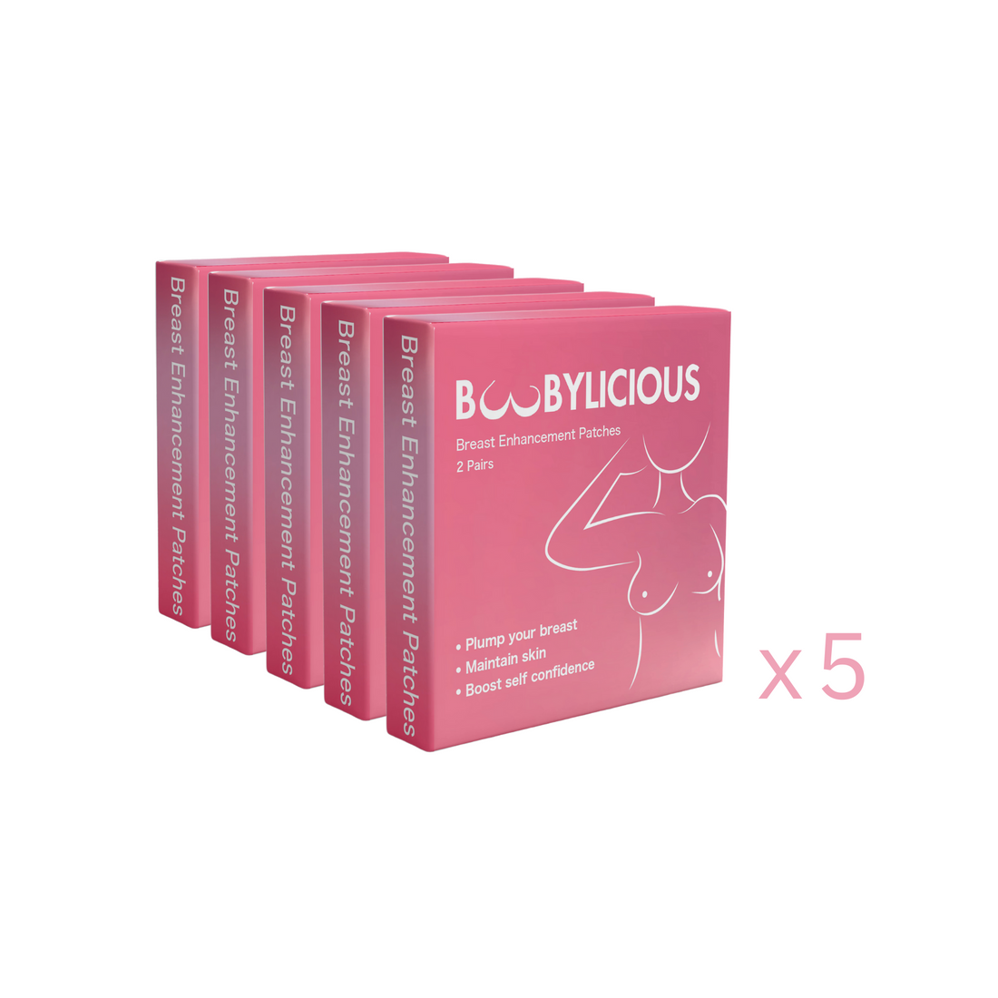 Boobylicious™ - Pack of 5
